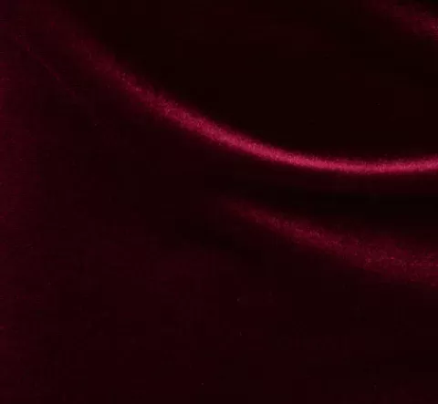 Adrianna Papell Long Sleeve Velvet Dress With Asymmetric Cutout Neckline In BURGUNDY Hot