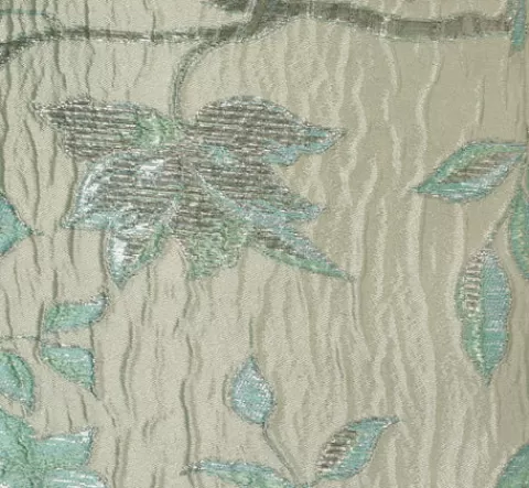 Adrianna Papell Off Shoulder Floral Jacquard Mermaid Gown In Icy Sage ICYSAGE Hot