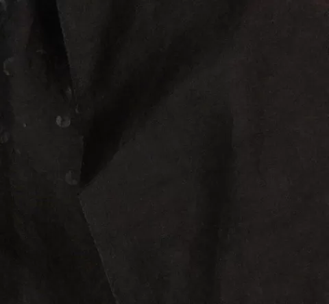 Adrianna Papell Organza Wrap Jacket With Short Sleeves In BLACK Clearance