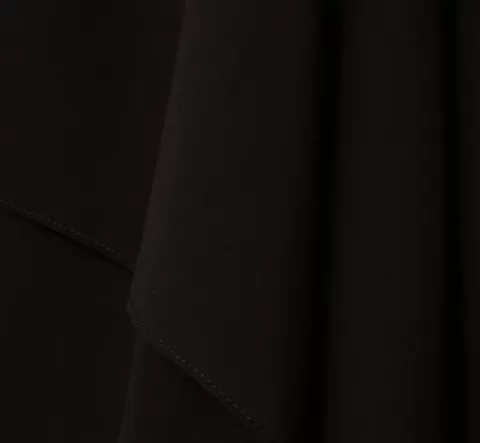 Adrianna Papell Plus Size Sleeveless Chiffon Dress With Cascading Details In BLACK Cheap