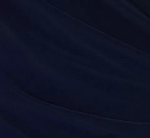 Adrianna Papell Plus Size Sleeveless Jersey Wide Leg Jumpsuit With Shawl Neckline In MIDNIGHT Clearance