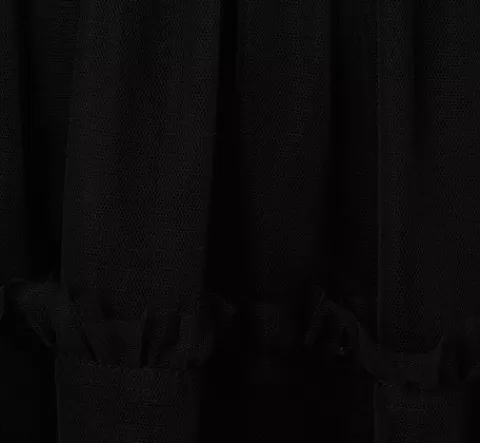 Adrianna Papell Plus Size Sleeveless Midi Dress With Square Neck And Tiered Skirt In BLACK Sale