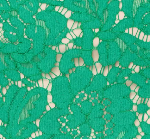 Adrianna Papell Sleeveless Lace Fit And Flare Dress With Sheer Details In Botanic Green BOTANICGREEN Best Sale