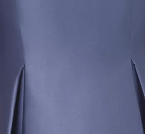Adrianna Papell Sleeveless Mikado Fit And Flare Midi Dress With V-Back In Blue Frost BLUEFROST Outlet