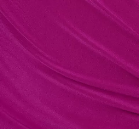 Adrianna Papell Sleeveless Shirred Jersey Midi Dress With Asymmetrical Hem In Wild Magenta WILDMAGENTA Clearance