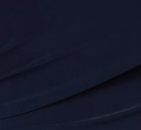 Adrianna Papell Wide Leg Shirred Jersey Jumpsuit With Beaded Strap In MIDNIGHT Best Sale